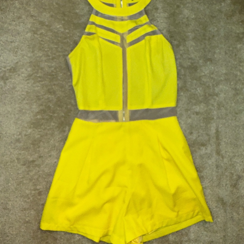Yellow Romper